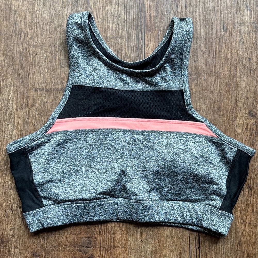 C&C California athletic sports bra padded size medium poly/spandex